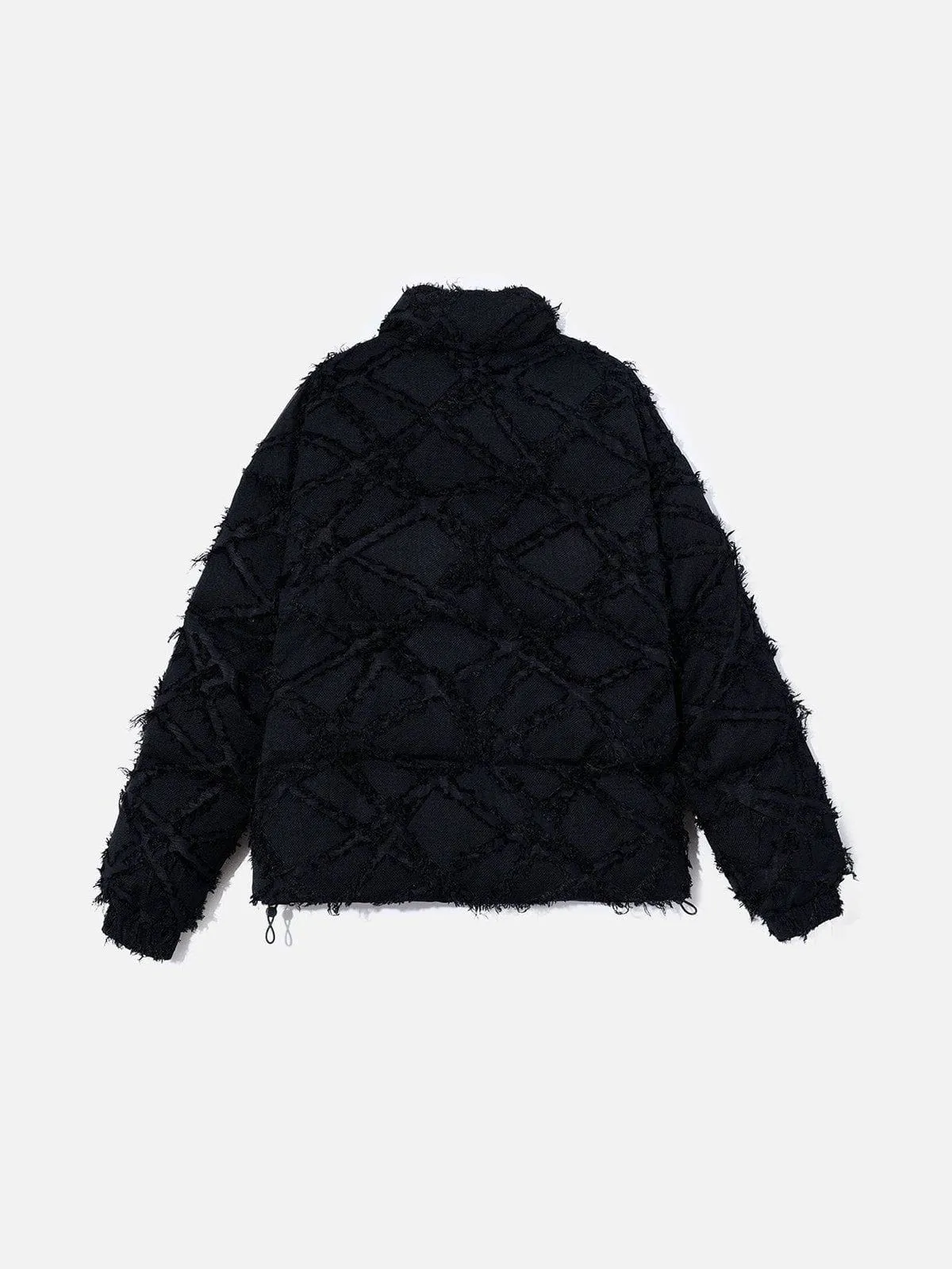 Aelfric Eden Solid Fringe Puffer Down Coat