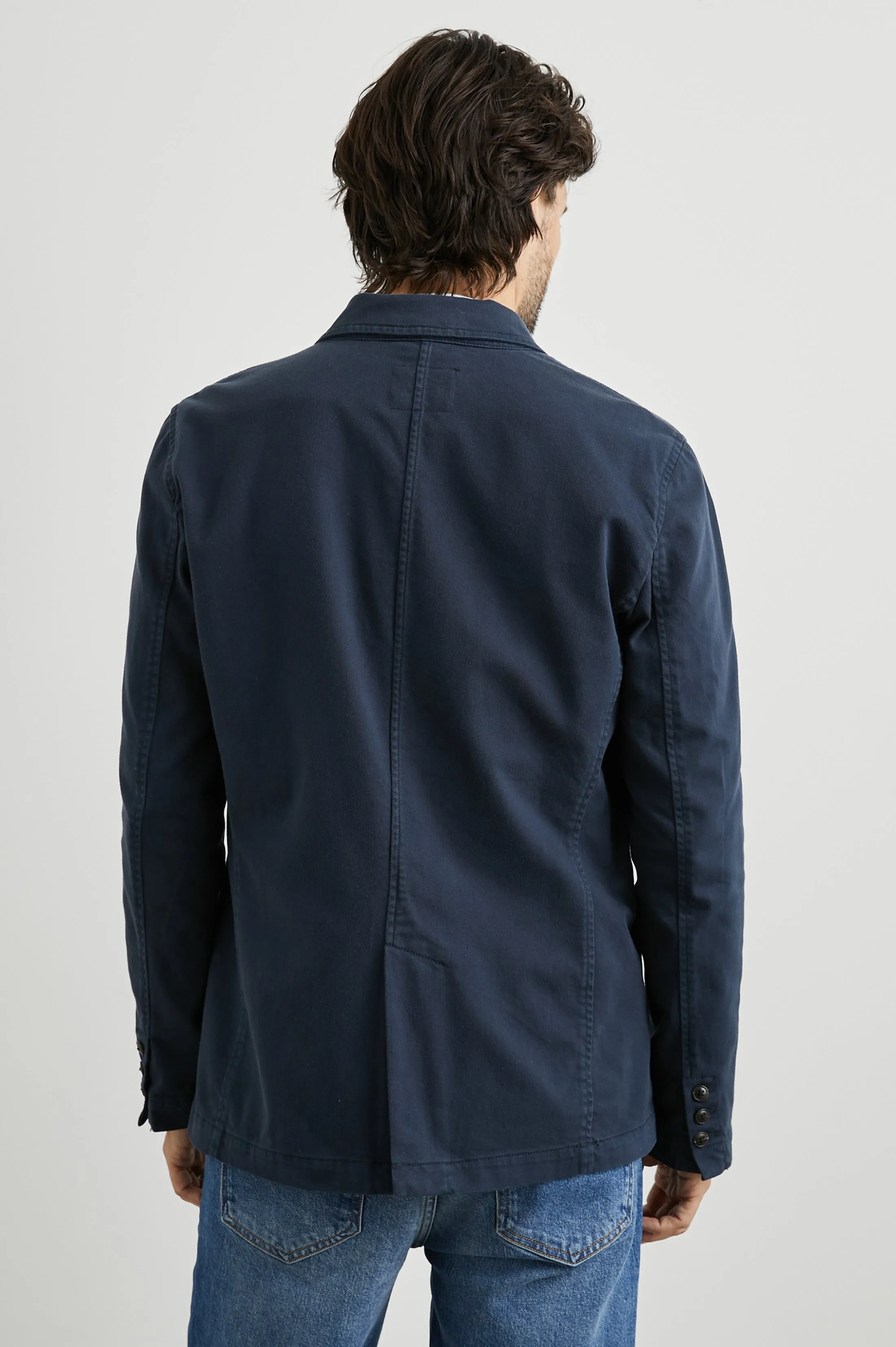 ANDRE JACKET - RUGGED NAVY TWILL