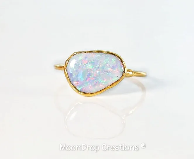 Australian Opal ring