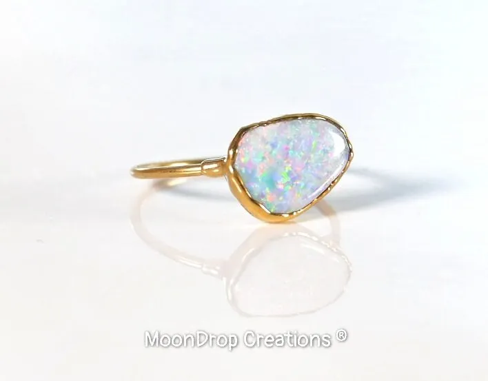 Australian Opal ring