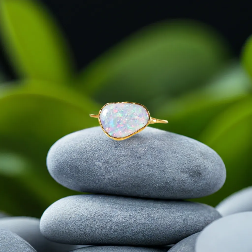 Australian Opal ring
