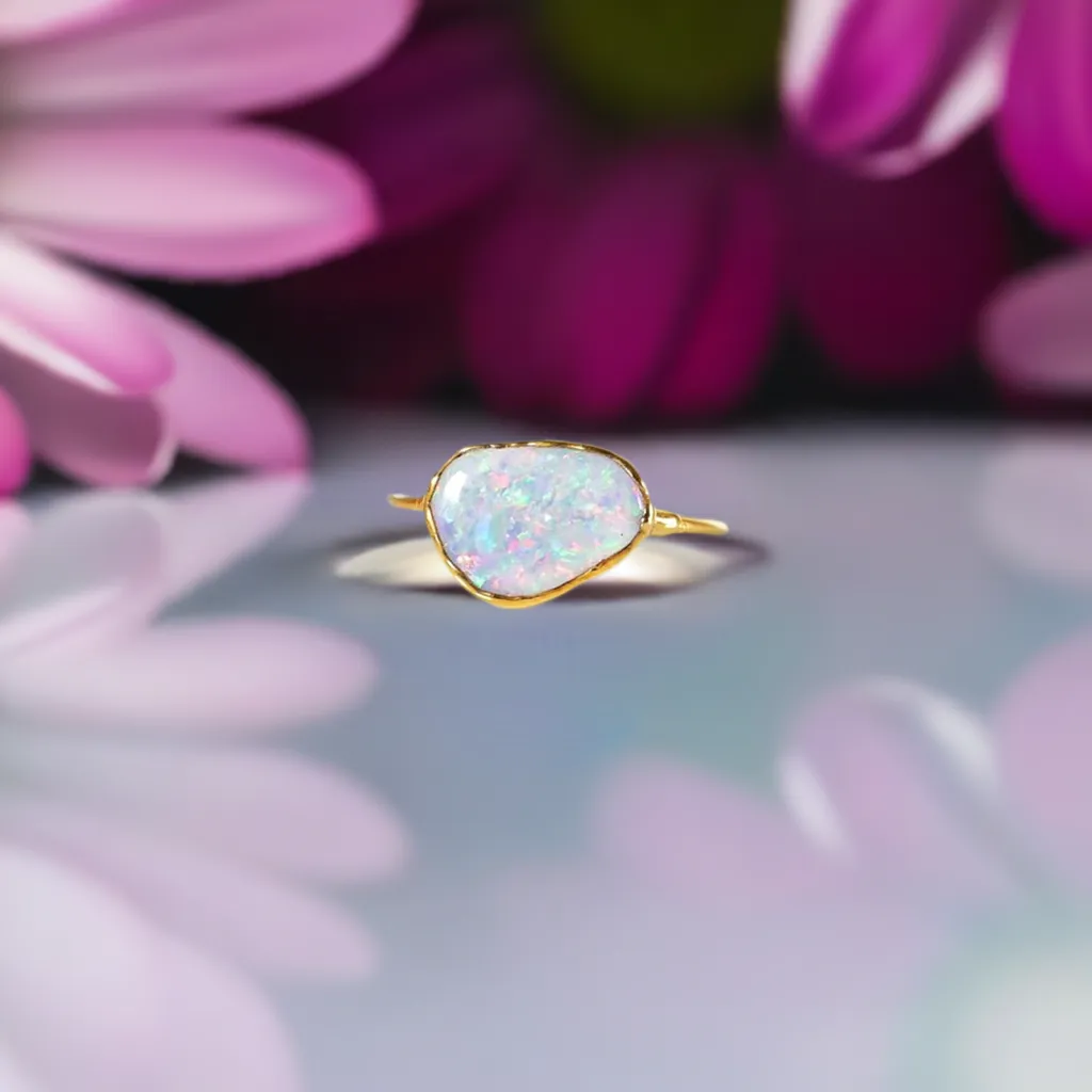 Australian Opal ring