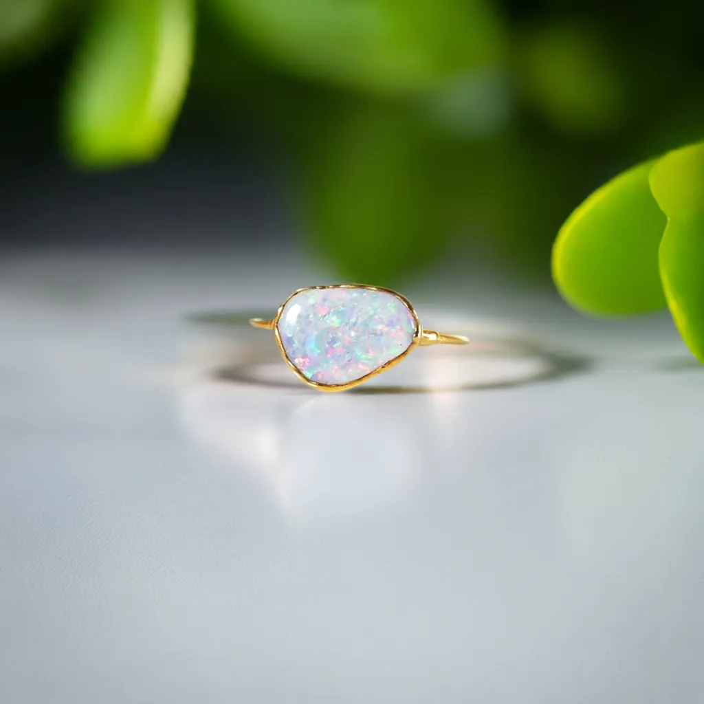 Australian Opal ring