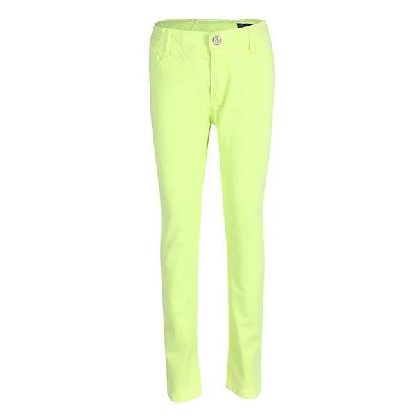 BOYS LIME GREEN DENIM TROUSER