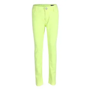 BOYS LIME GREEN DENIM TROUSER