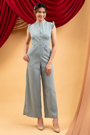 Brynn Jumpsuit (Arctic Blue)