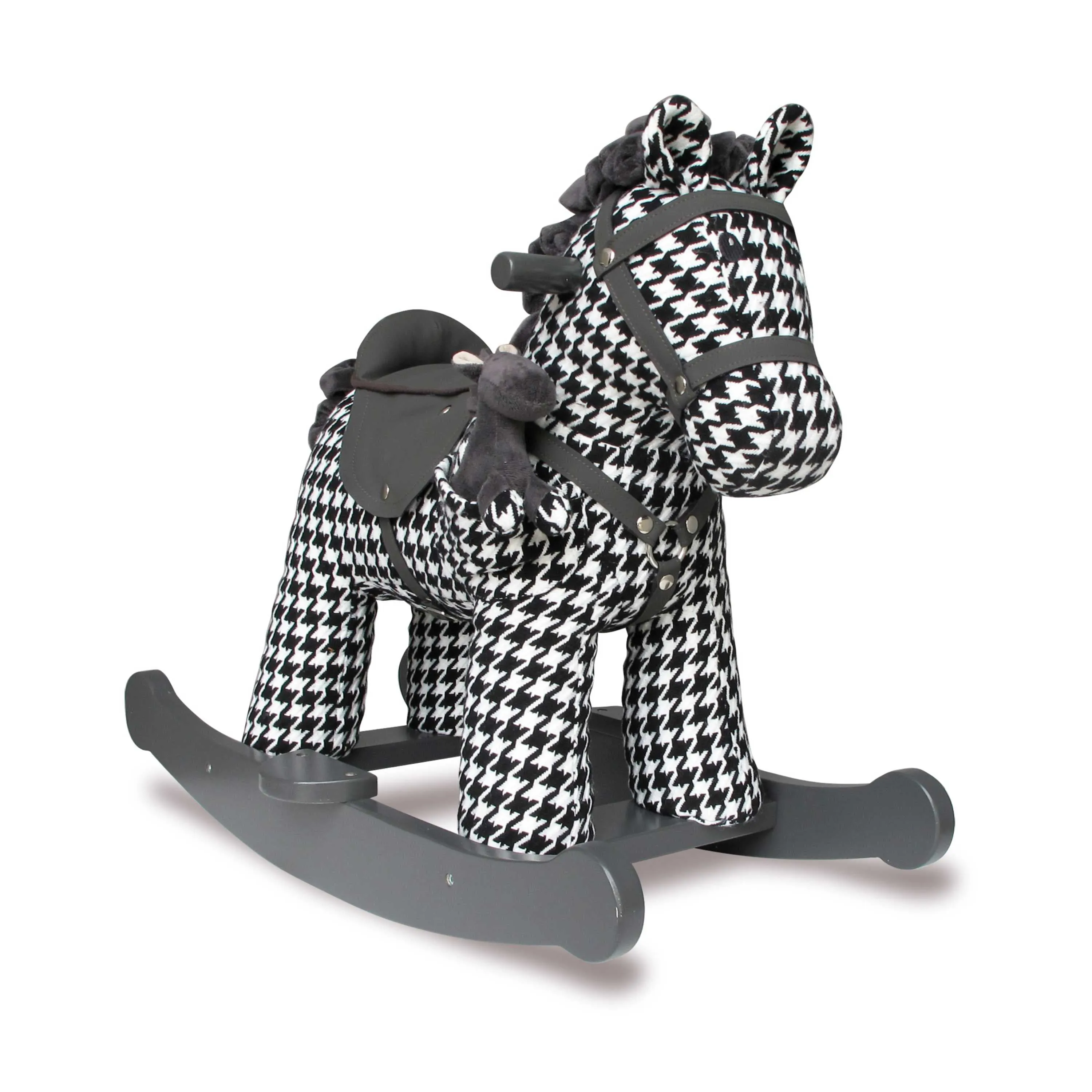 Dazzle & Jet Rocking Horse (9m ) by Little Bird Told Me