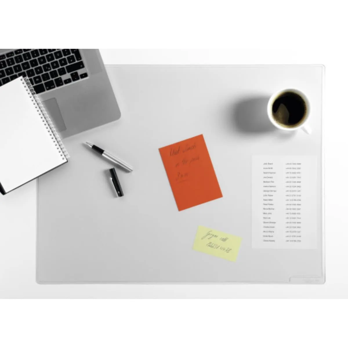 Durable Desk Mat DURAGLAS, 53 X 40 cm, Transparent