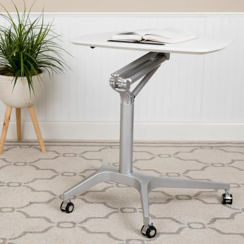 FlexiErgo Pro: The Dynamic Sit-Down, Stand-Up Desk for Healthier Productivity