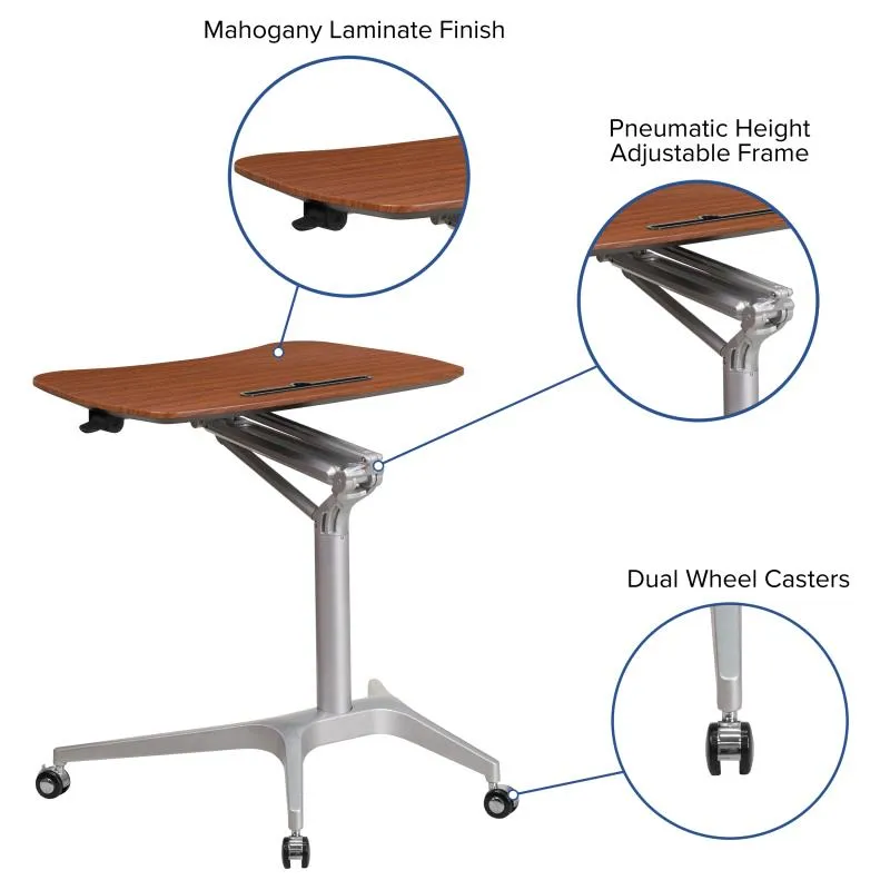 FlexiErgo Pro: The Dynamic Sit-Down, Stand-Up Desk for Healthier Productivity