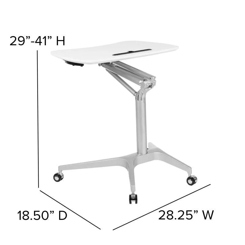FlexiErgo Pro: The Dynamic Sit-Down, Stand-Up Desk for Healthier Productivity