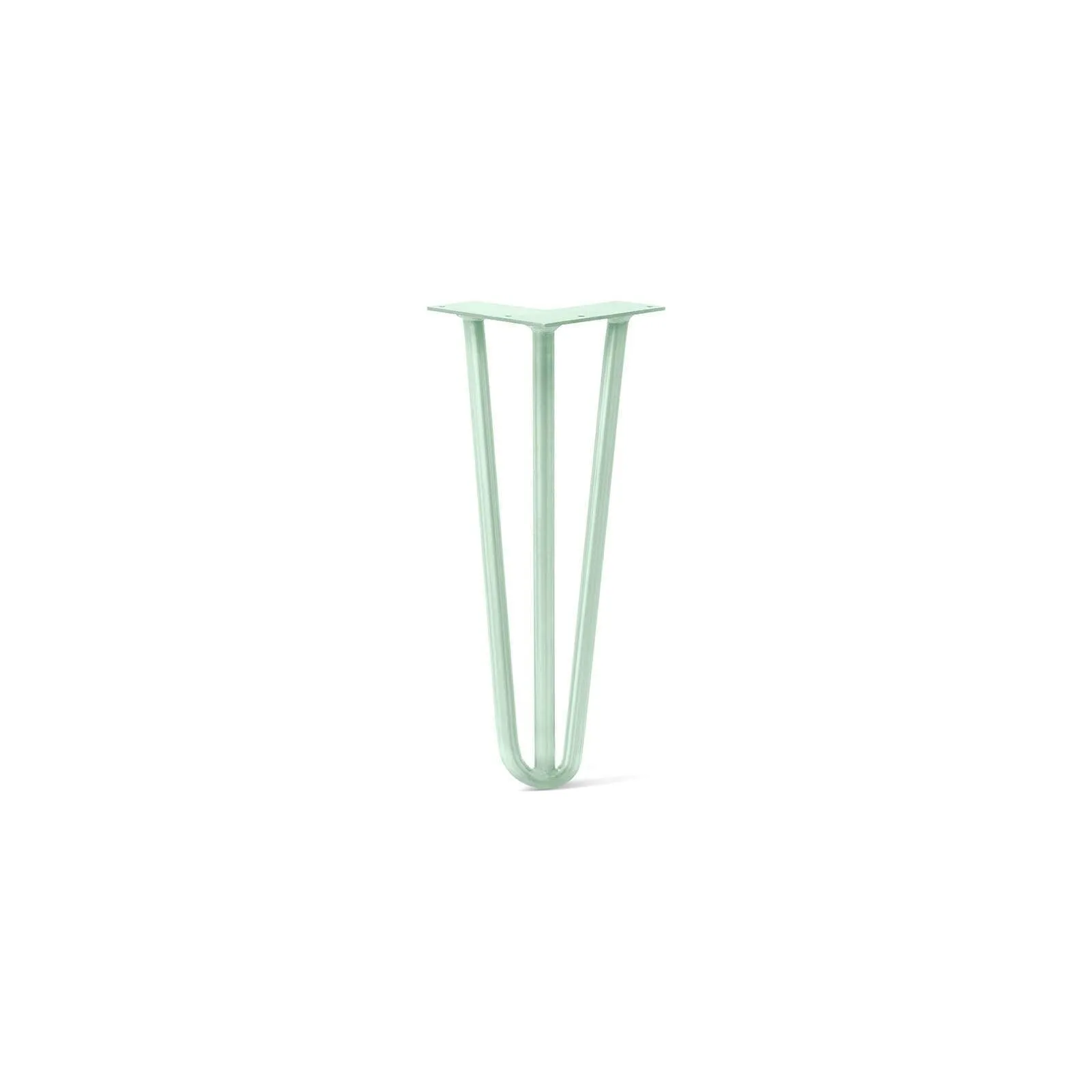 Hairpin Leg (Sold Separately), 3-Rod Design - Mint Powder Coated Finish