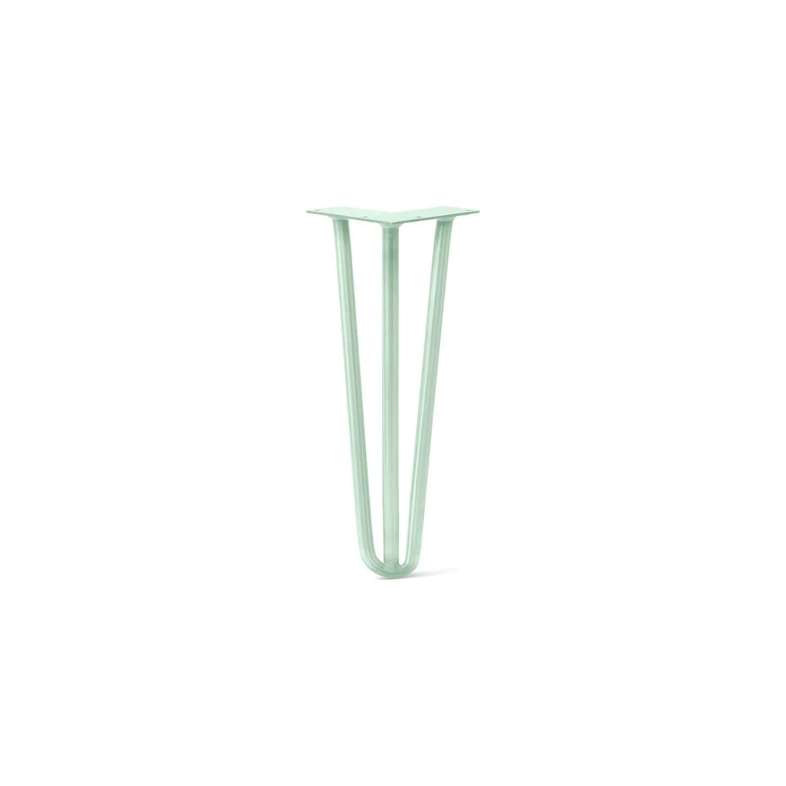 Hairpin Leg (Sold Separately), 3-Rod Design - Mint Powder Coated Finish