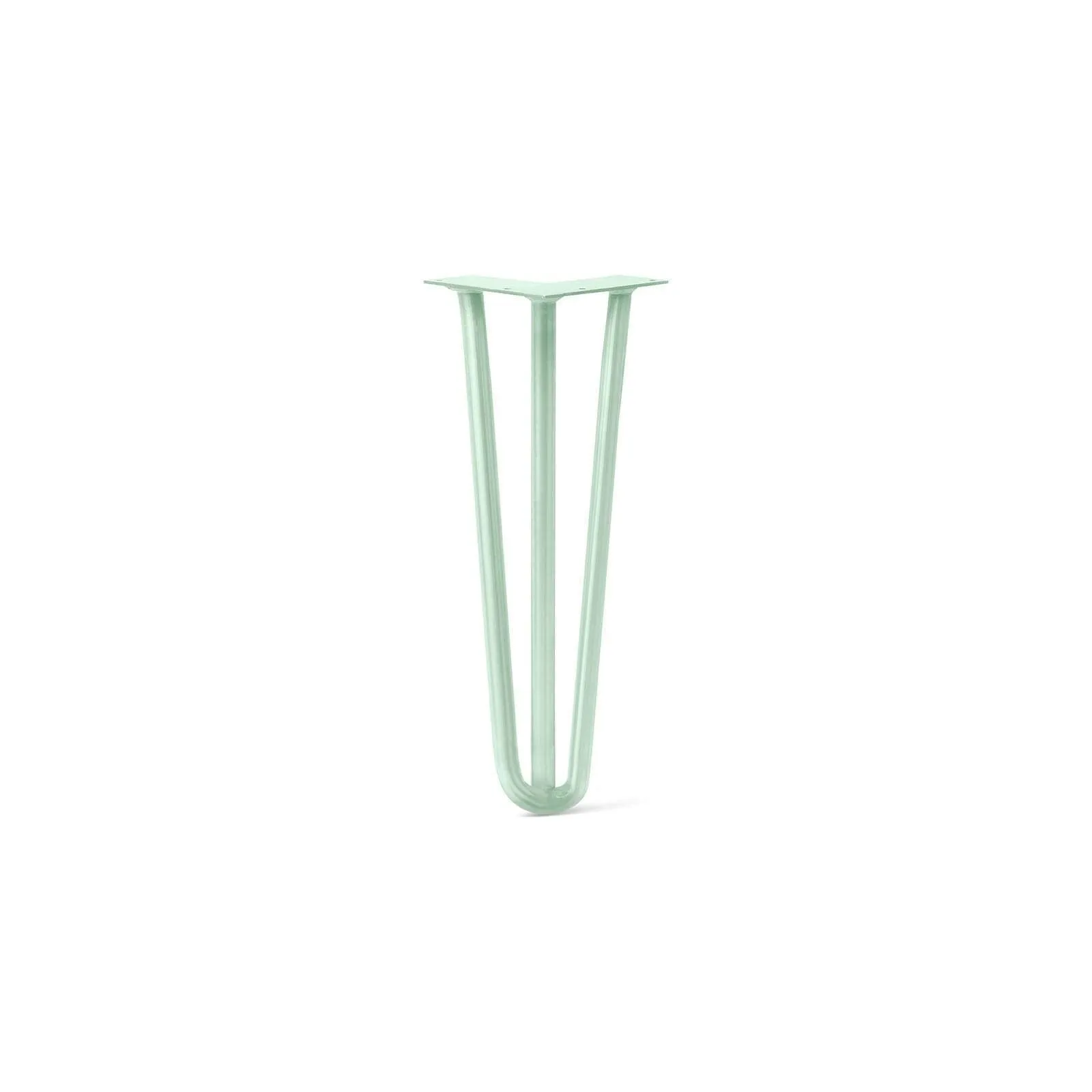 Hairpin Leg (Sold Separately), 3-Rod Design - Mint Powder Coated Finish
