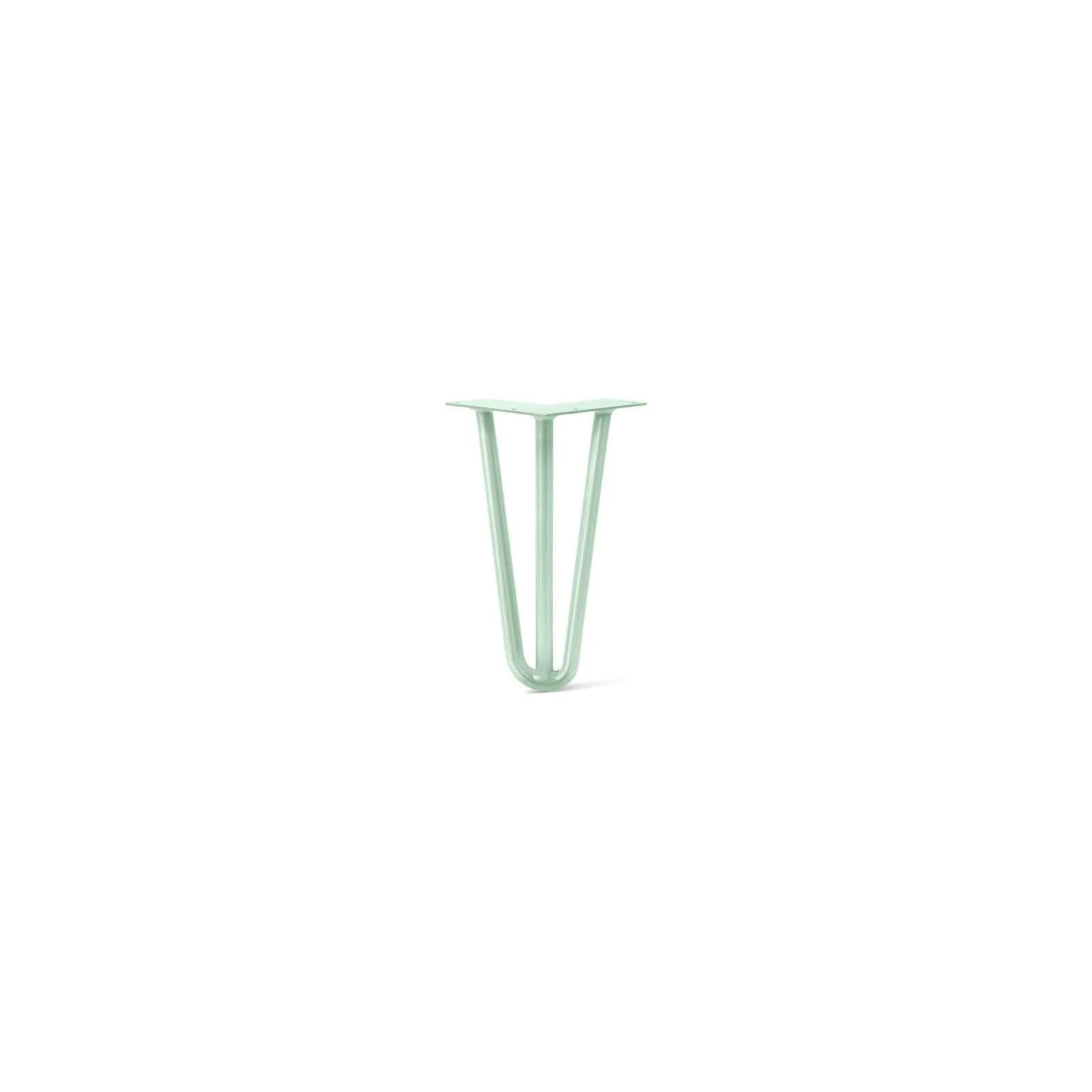 Hairpin Leg (Sold Separately), 3-Rod Design - Mint Powder Coated Finish