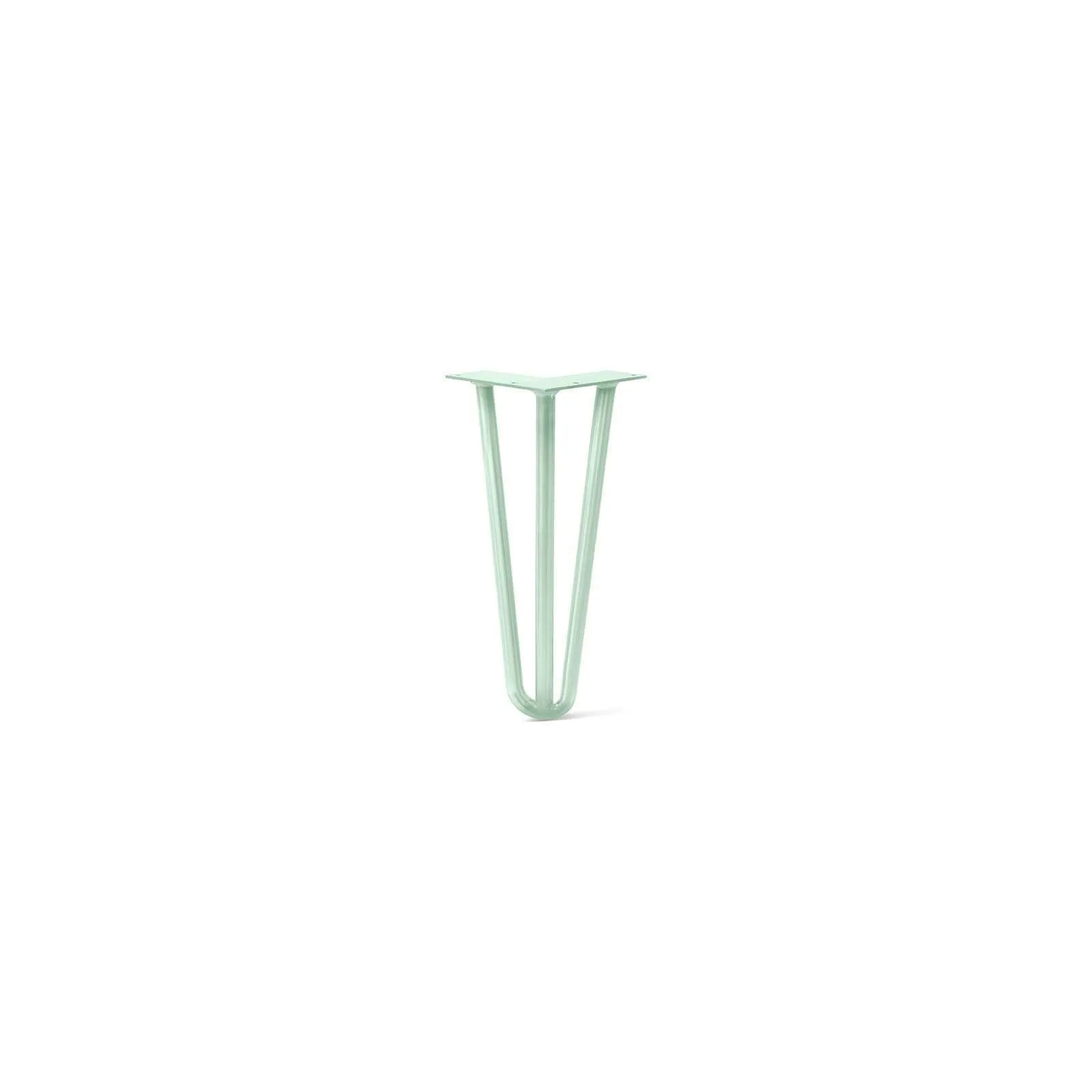 Hairpin Leg (Sold Separately), 3-Rod Design - Mint Powder Coated Finish