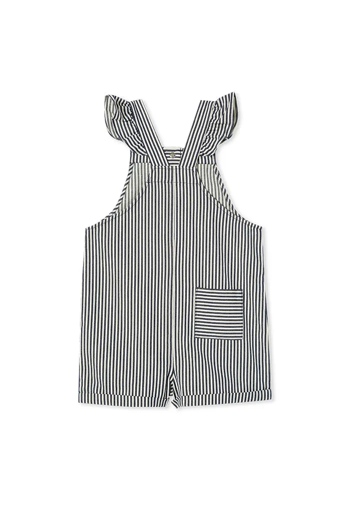 Milky Baby Girl Stripe Overall