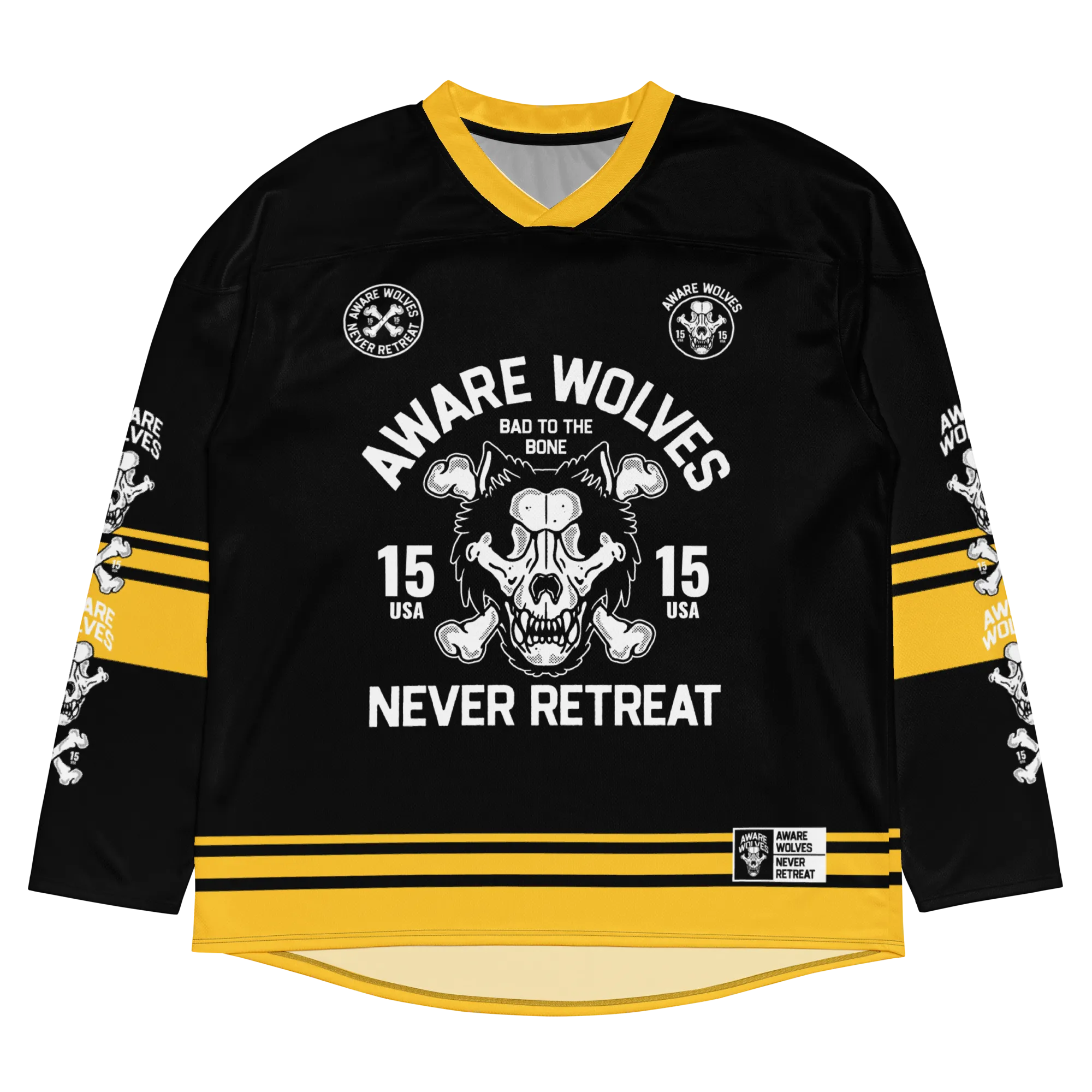 Never Retreat Hockey Jersey