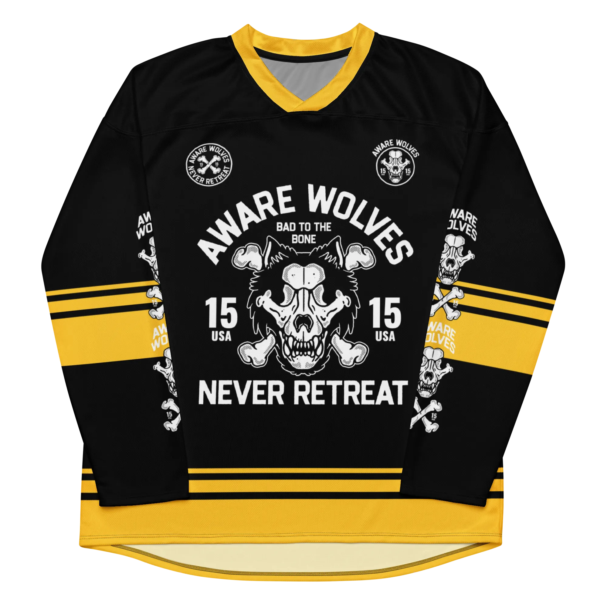 Never Retreat Hockey Jersey