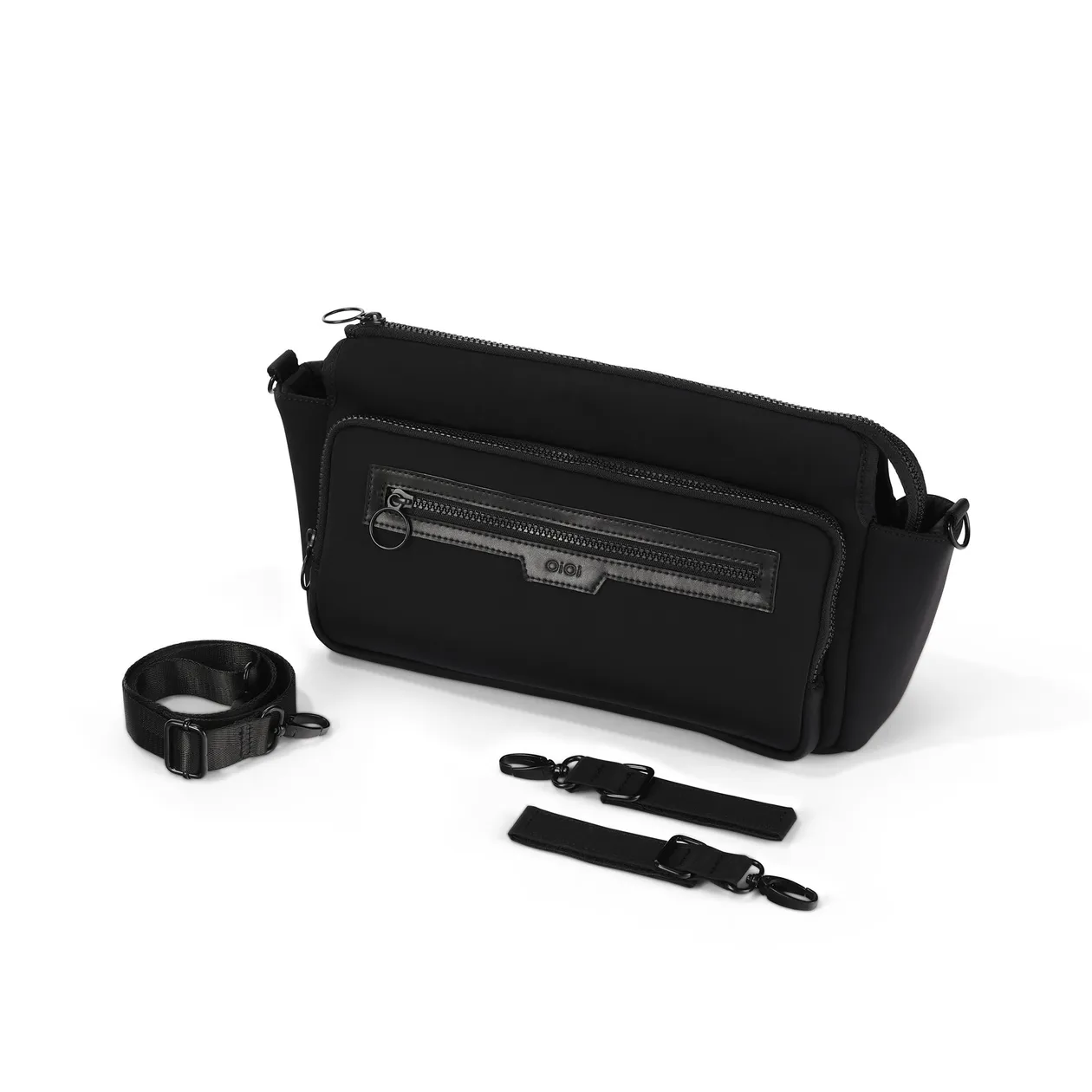 OiOi Multitasker Stroller Organiser - Black Neoprene