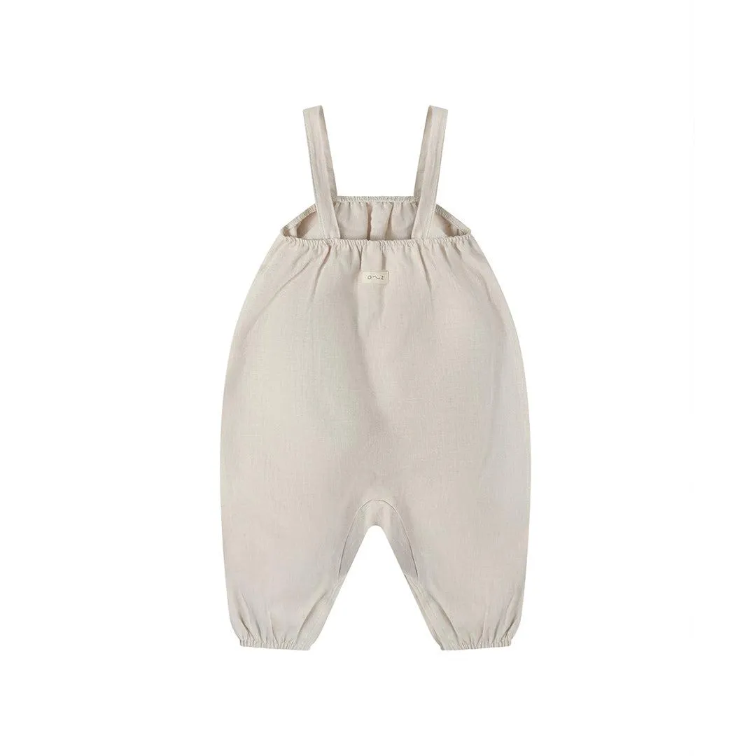 Organic Zoo Artisan Jumpsuit  - Ceramic White