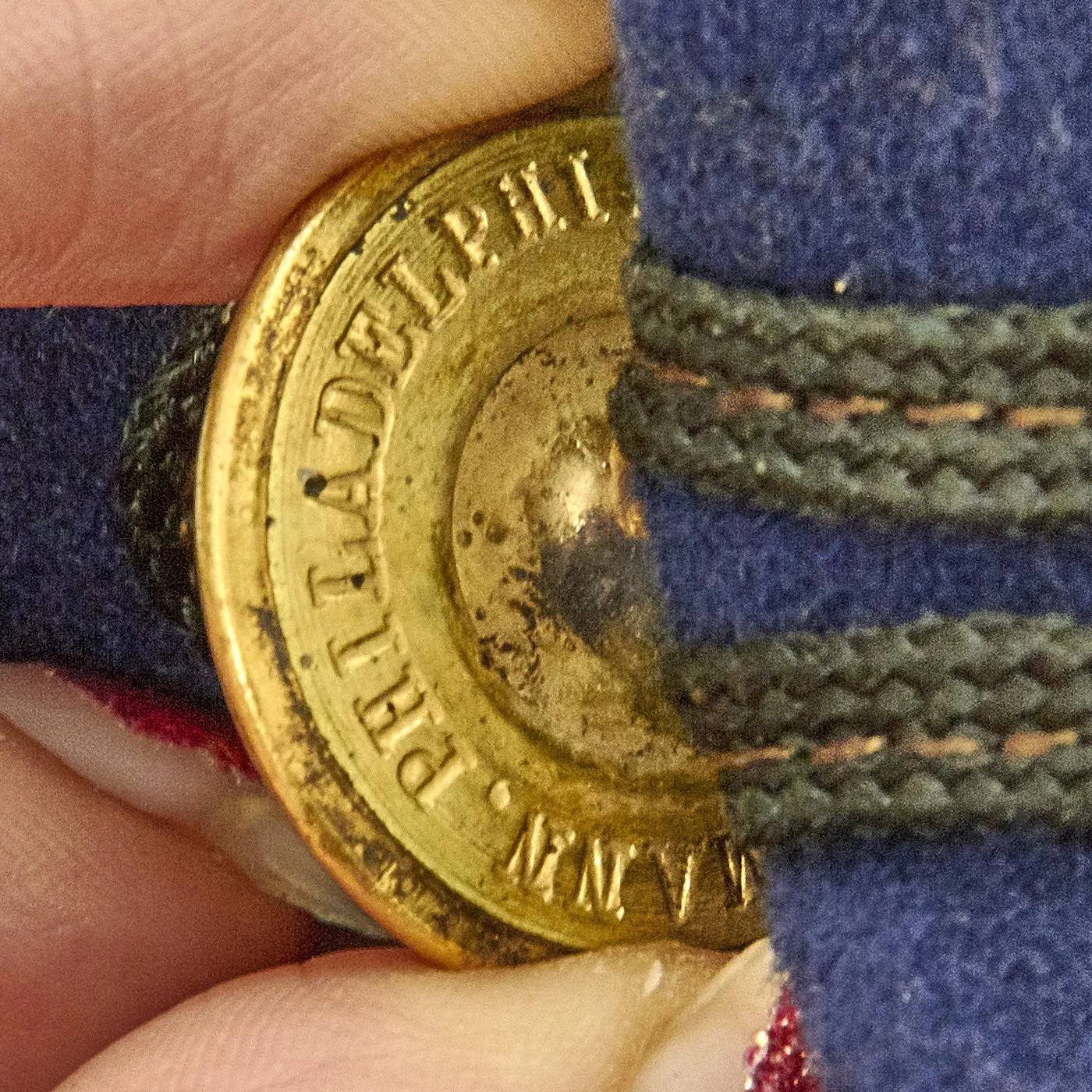 Original 19th Century New Jersey National Guard Officer Frock Coat
