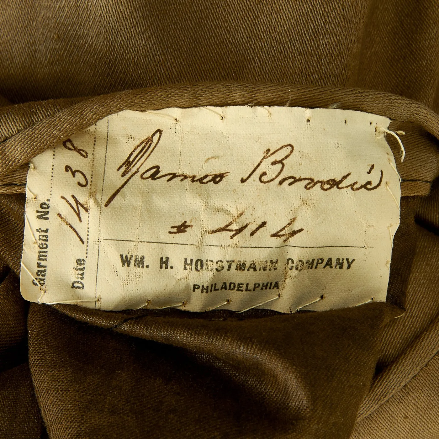 Original 19th Century New Jersey National Guard Officer Frock Coat