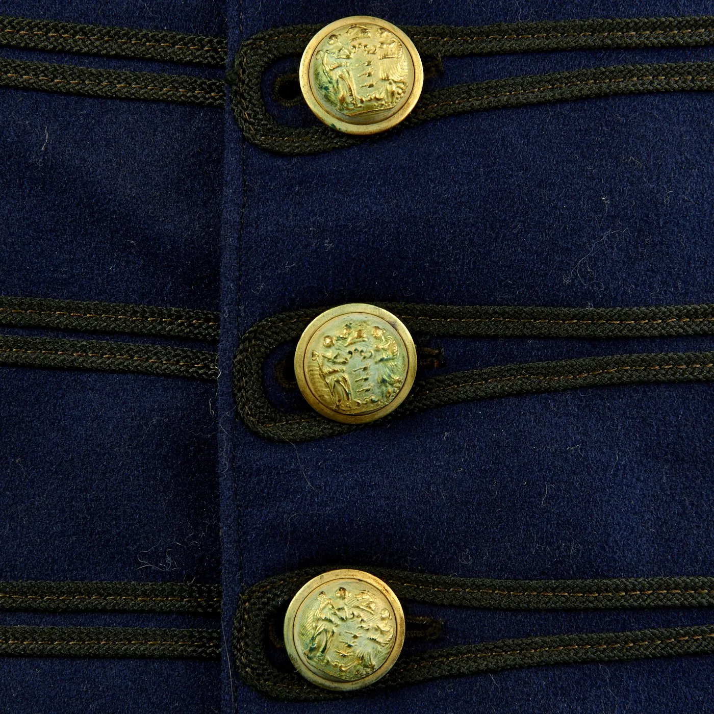 Original 19th Century New Jersey National Guard Officer Frock Coat