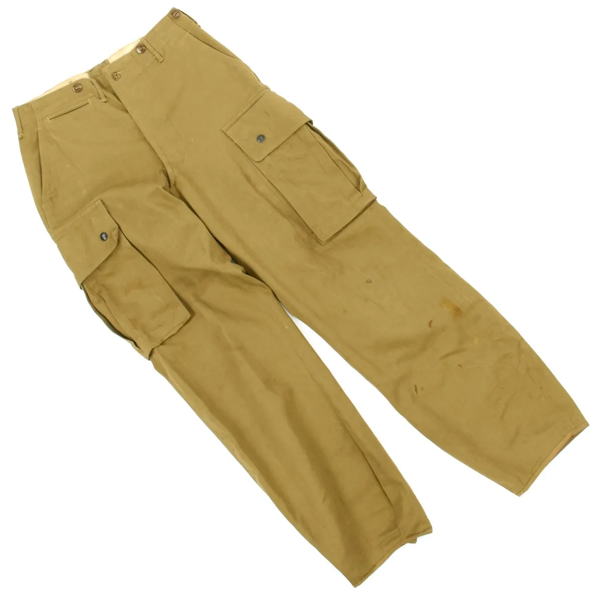 Original U.S. WWII 501st PIR Joe McGinley M1942 Paratrooper Jump Uniform with Letter and DVD