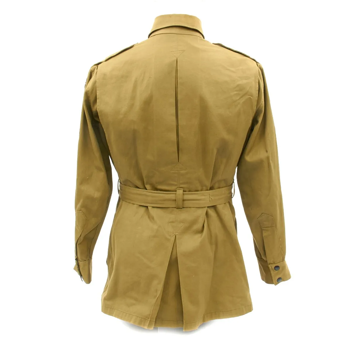 Original U.S. WWII 501st PIR Joe McGinley M1942 Paratrooper Jump Uniform with Letter and DVD