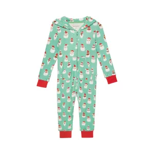 Posh Peanut Santa Medley Hooded Onesie
