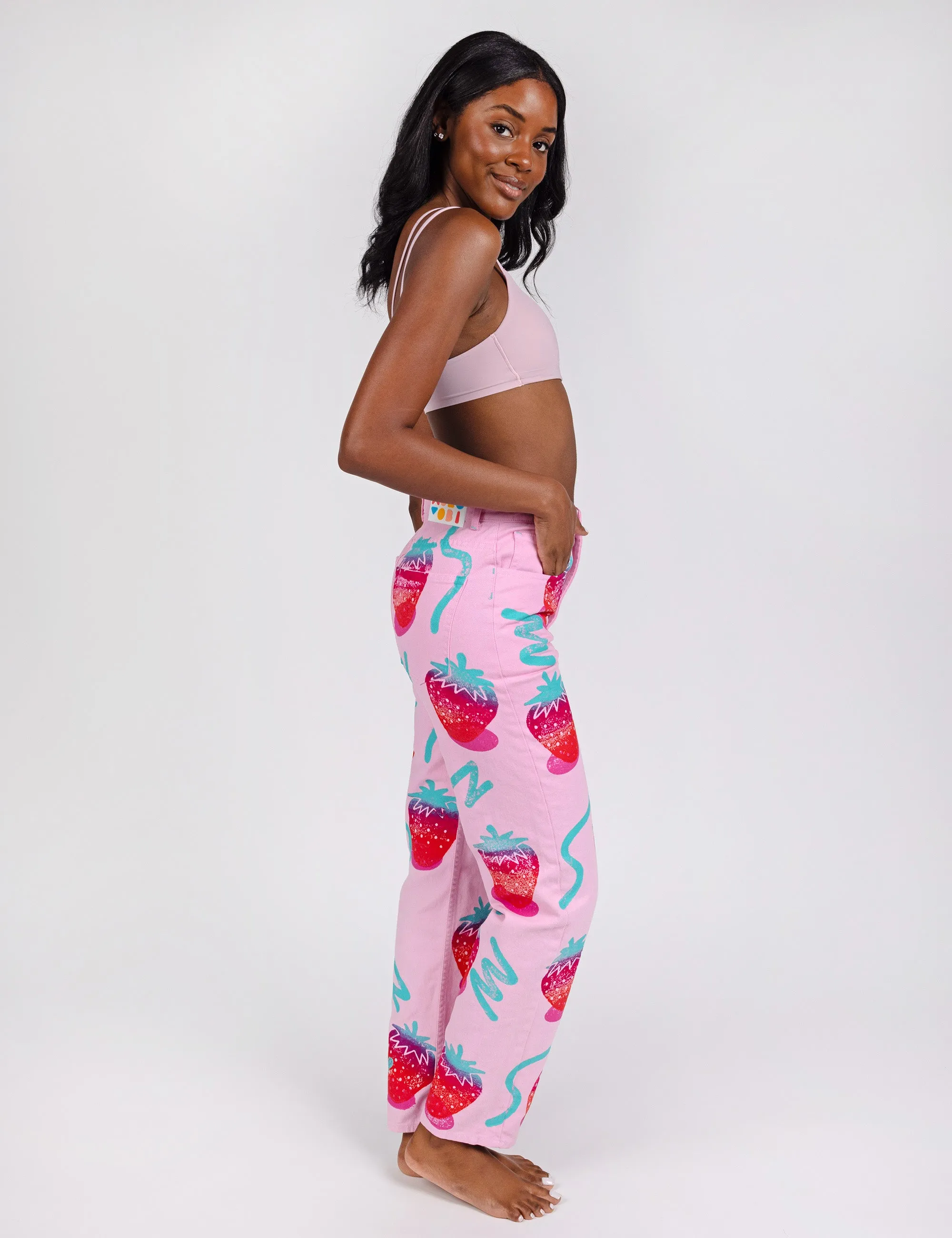 Snazzberry Denim Jeans